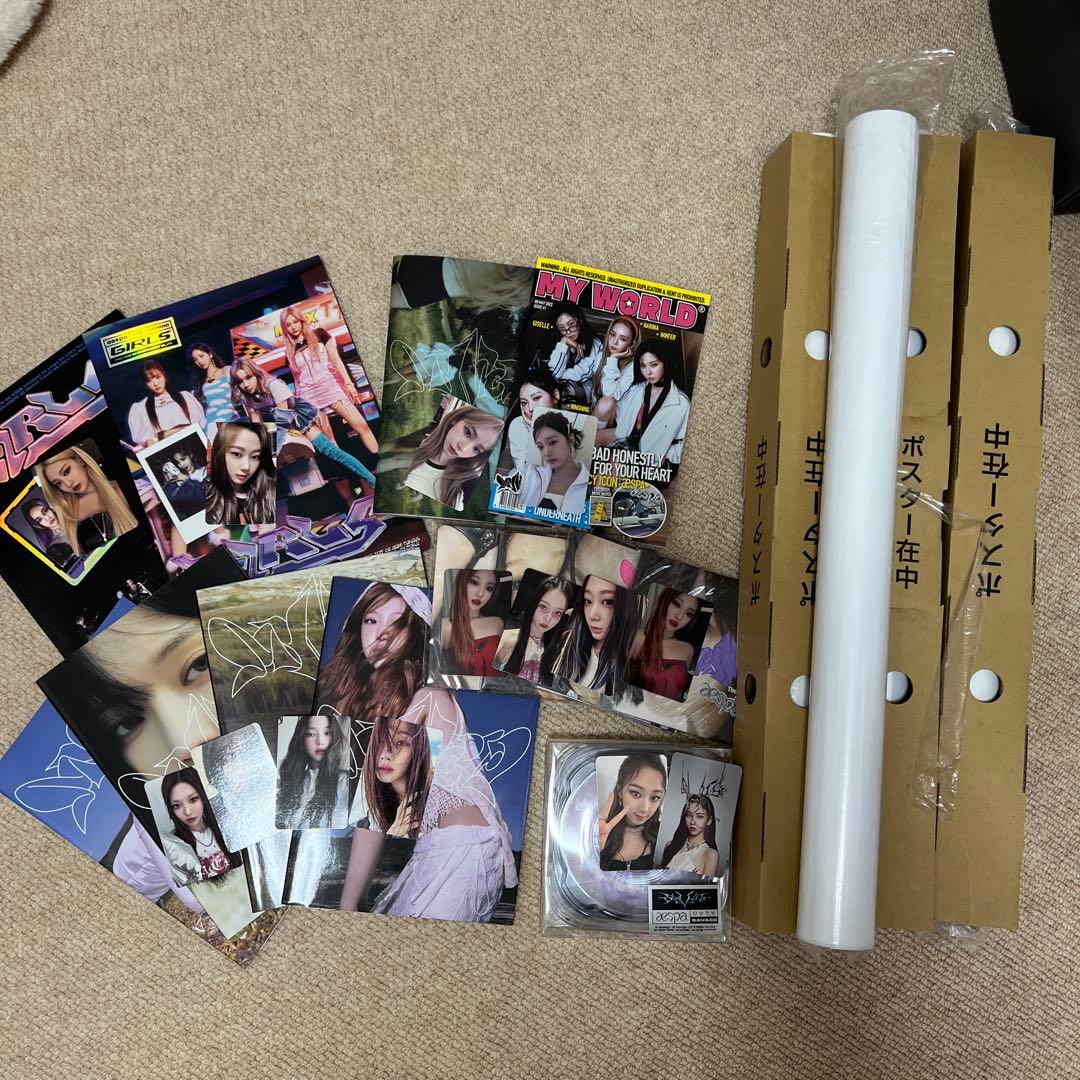 aespa アルバム　CD　セット　まとめ売り　トレカ・ポスター付き $_57.JPG?set_id=880000500F