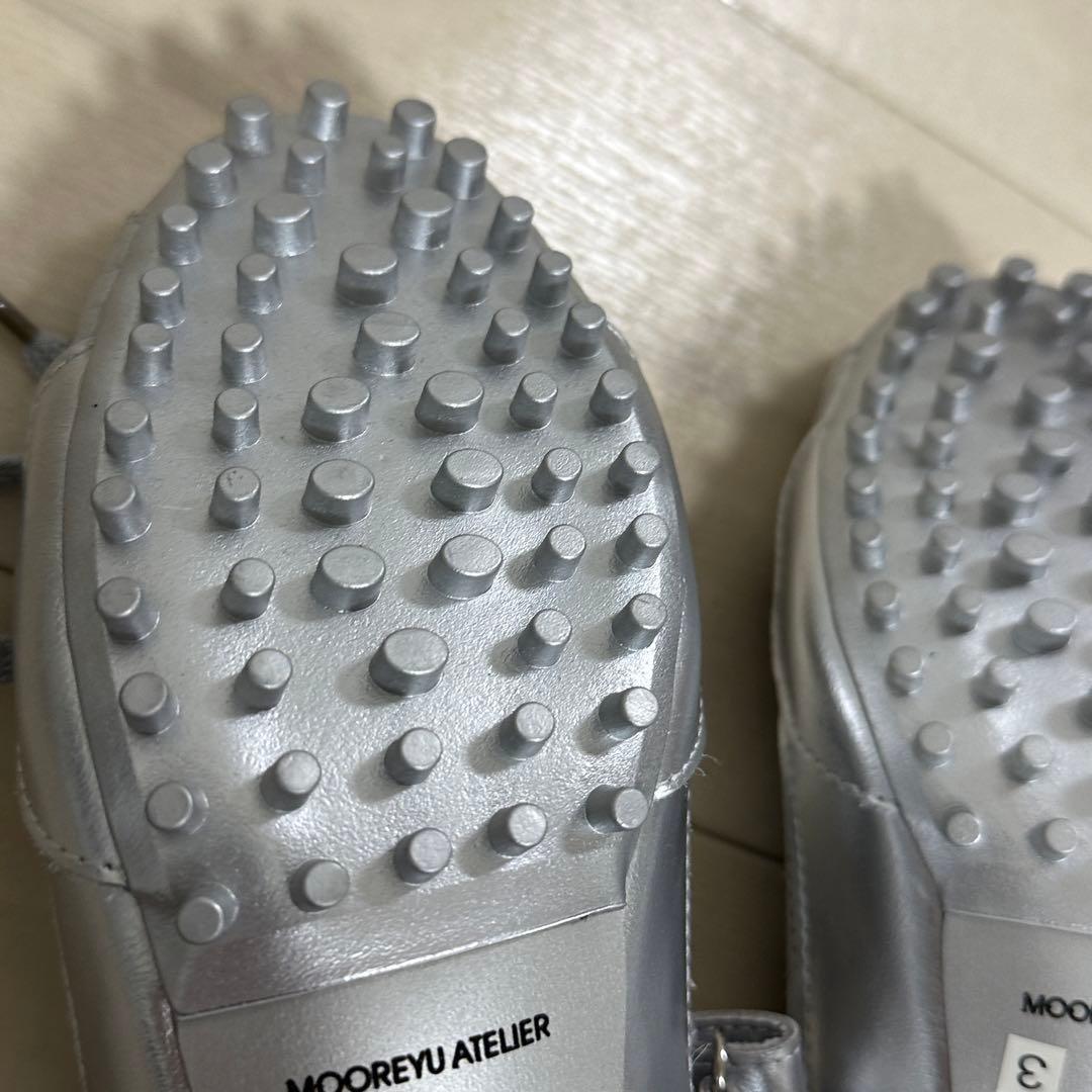 シルバー ミュール ボウリングシュース バレーコア メリージェン 23cm