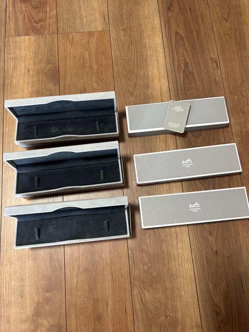 HERMES】エルメス 時計ケース空箱 3個セット - メルカリ