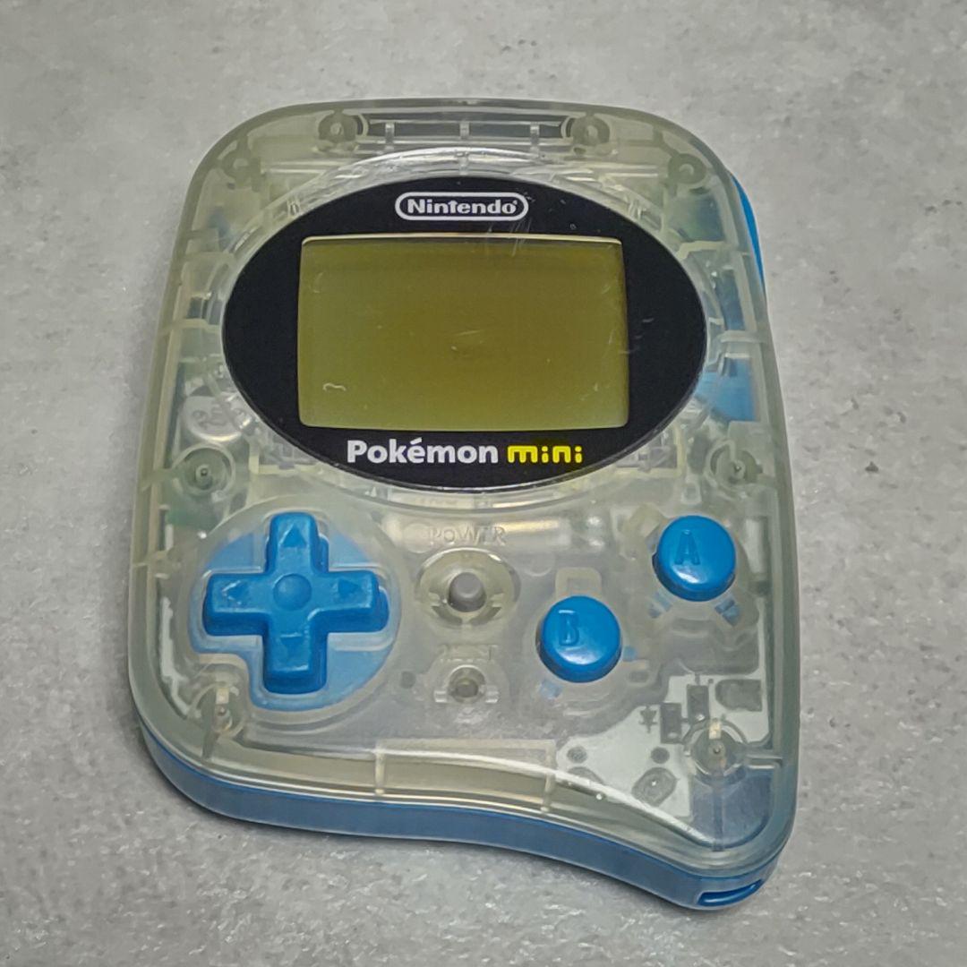 ポケモンミニ 本体 Pokémon mini MIN-001 Nintendo Pokemon Mini Console MIN-001 Wooper Blue - Japan Retro