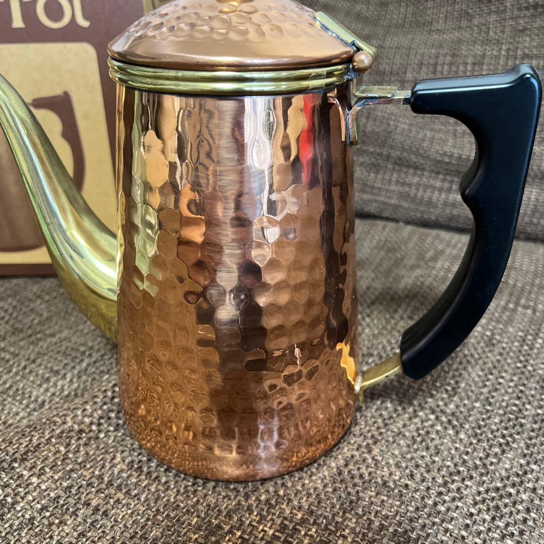 廃盤カリタ kalita 銅ポット 蝶番付き 0.7リットル - メルカリ