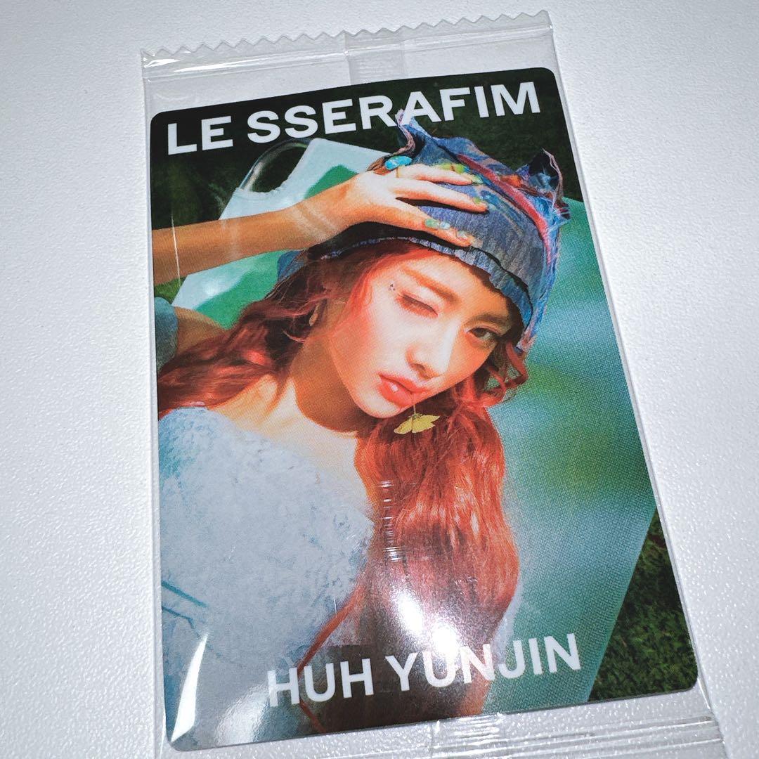 LE SSERAFIM ツインウエハース CRAZY シール ユンジン レア - メルカリ