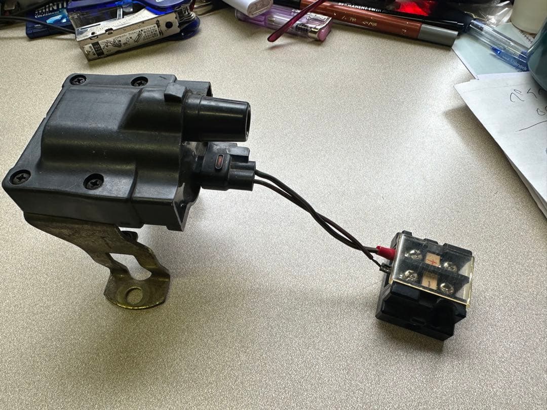 スズキSJ30ジムニー！純正加工閉磁路式イングニッションコイル！点火大幅力アップ ☆ スズキ 純正 新品 ジムニー SJ10 イグニッションコイル