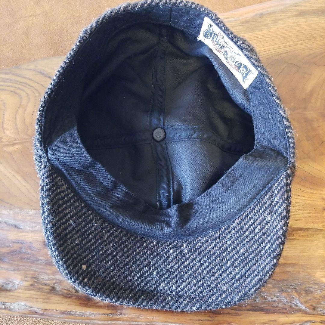 メンズキャスケット　ツイード《ブートレガーズ》