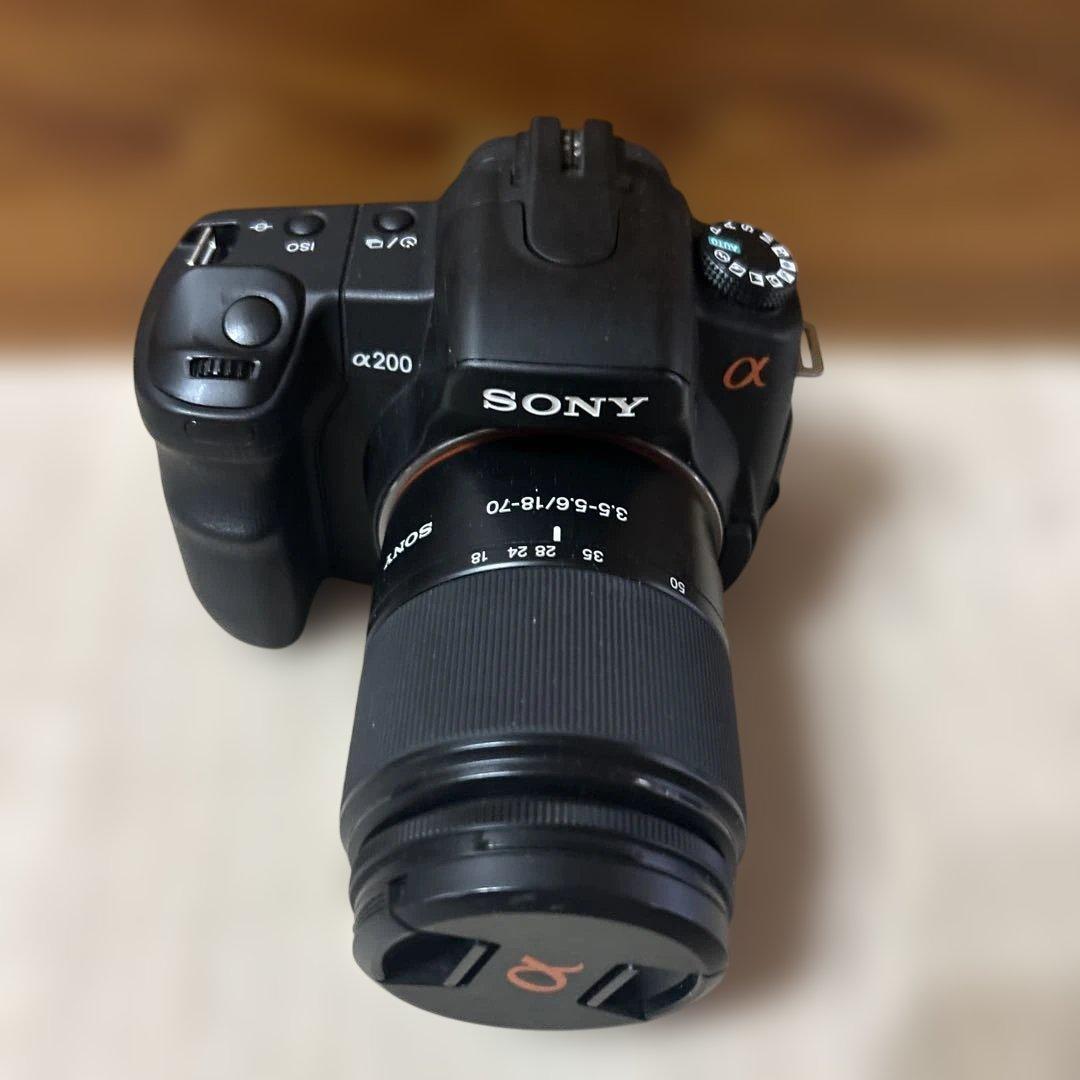 SONY デジタル一眼　α200 ボディ DSLR-A200 ブラック　動作良好 Amazon | SONY デジタル一眼レフカメラ α200 ボディ DSLR-A200