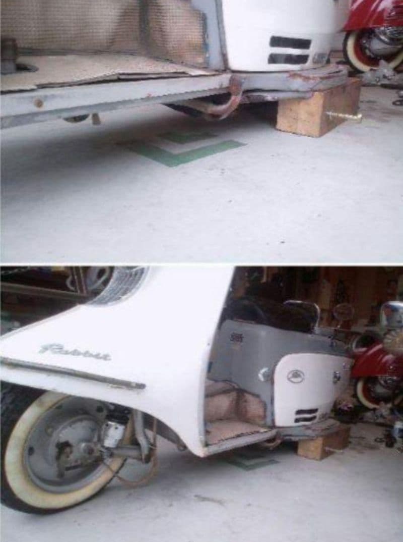 富士重工 ラビットスクーター S301用 ローダウンサス 前後セット ⑬