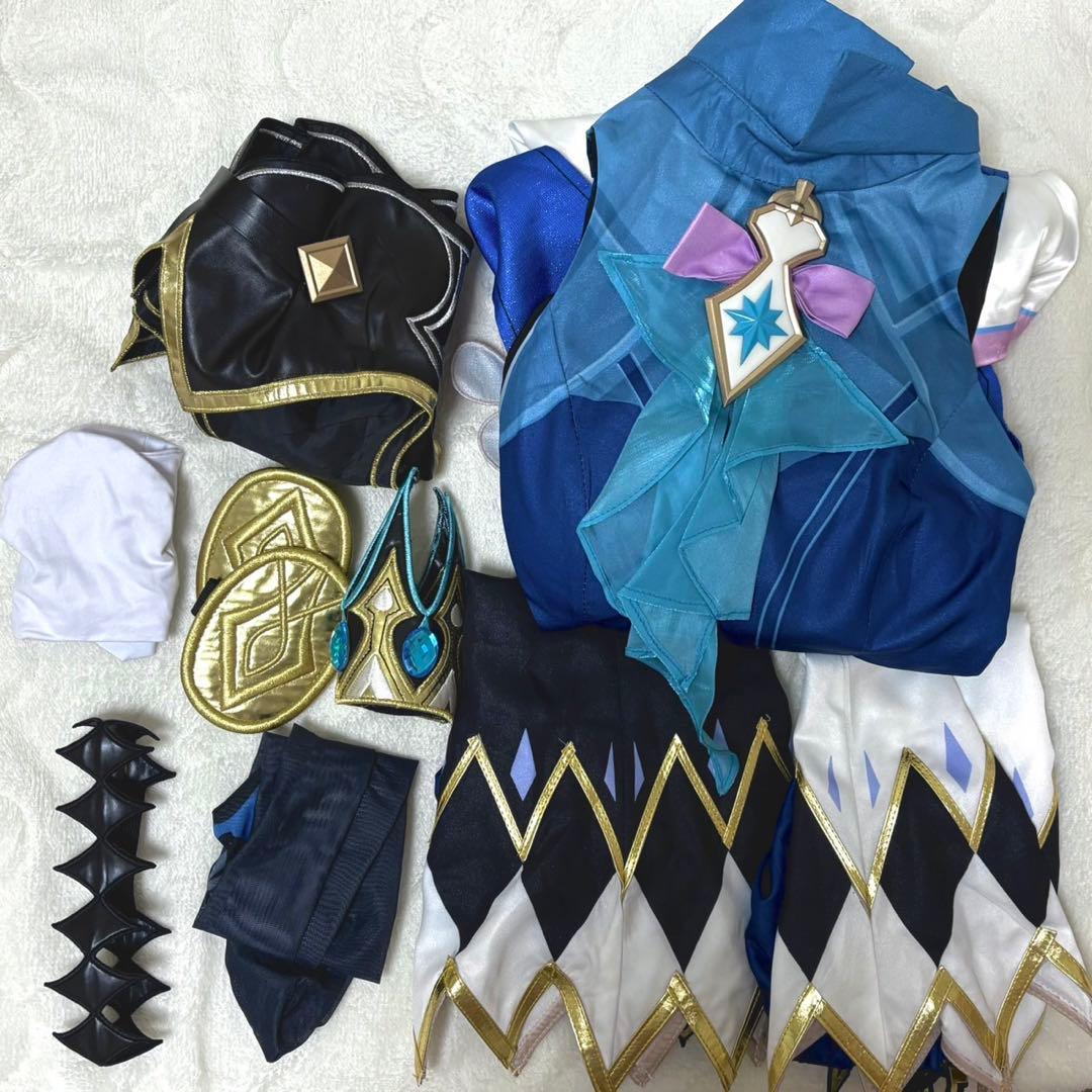 崩壊スターレイル　ケリュドラ　コスプレ 衣装 ウィッグ 靴 セット 崩壊：スターレイル 風 ケリュドラ Cerydra コスプレ衣装 ウィッグ 靴