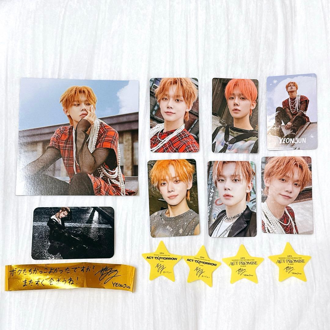 TXT ヨンジュン トレカ FREEFALL ラキドロ 落下物 - メルカリ