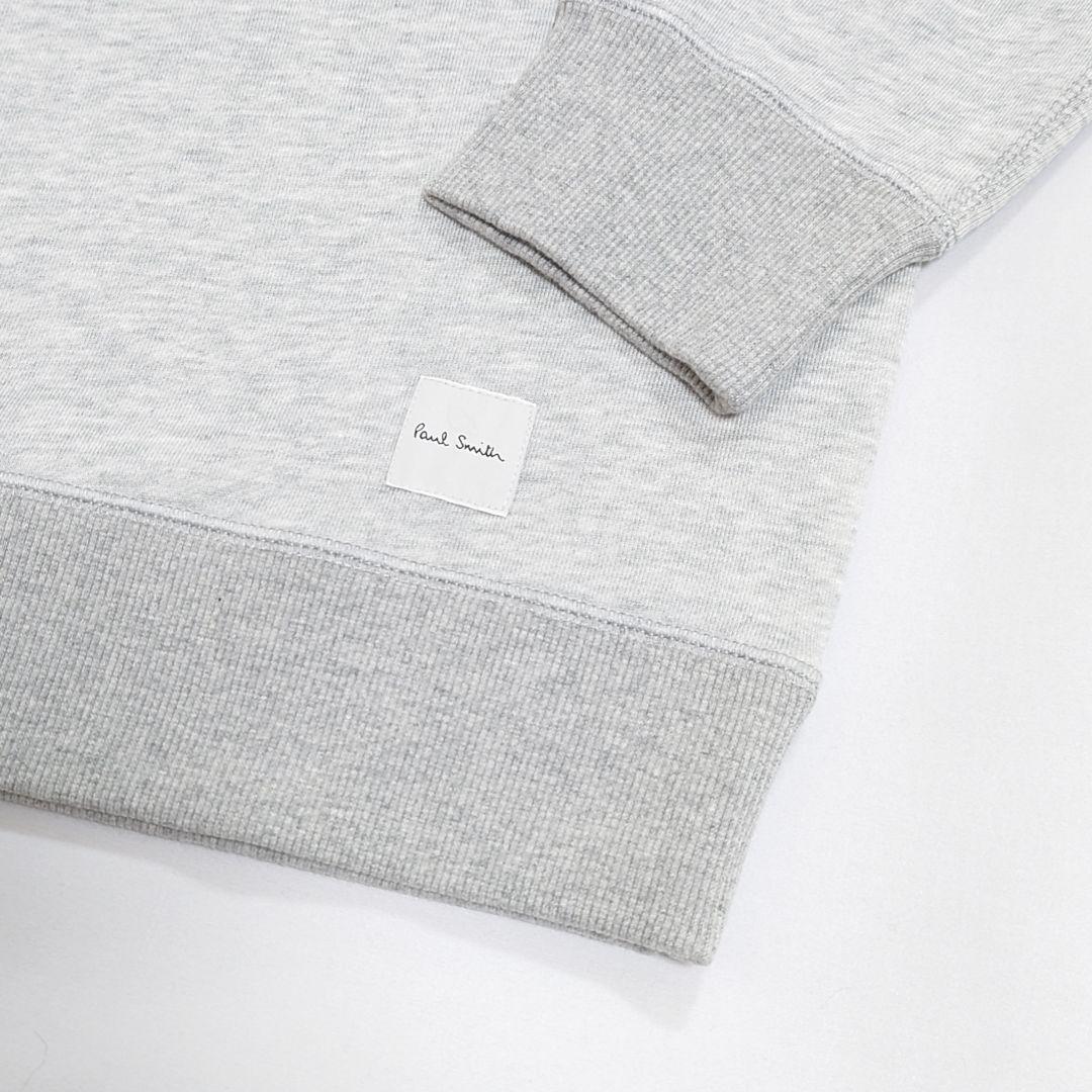 新品タグ付き】ポールスミス 長袖トレーナースウェット M グレー杢