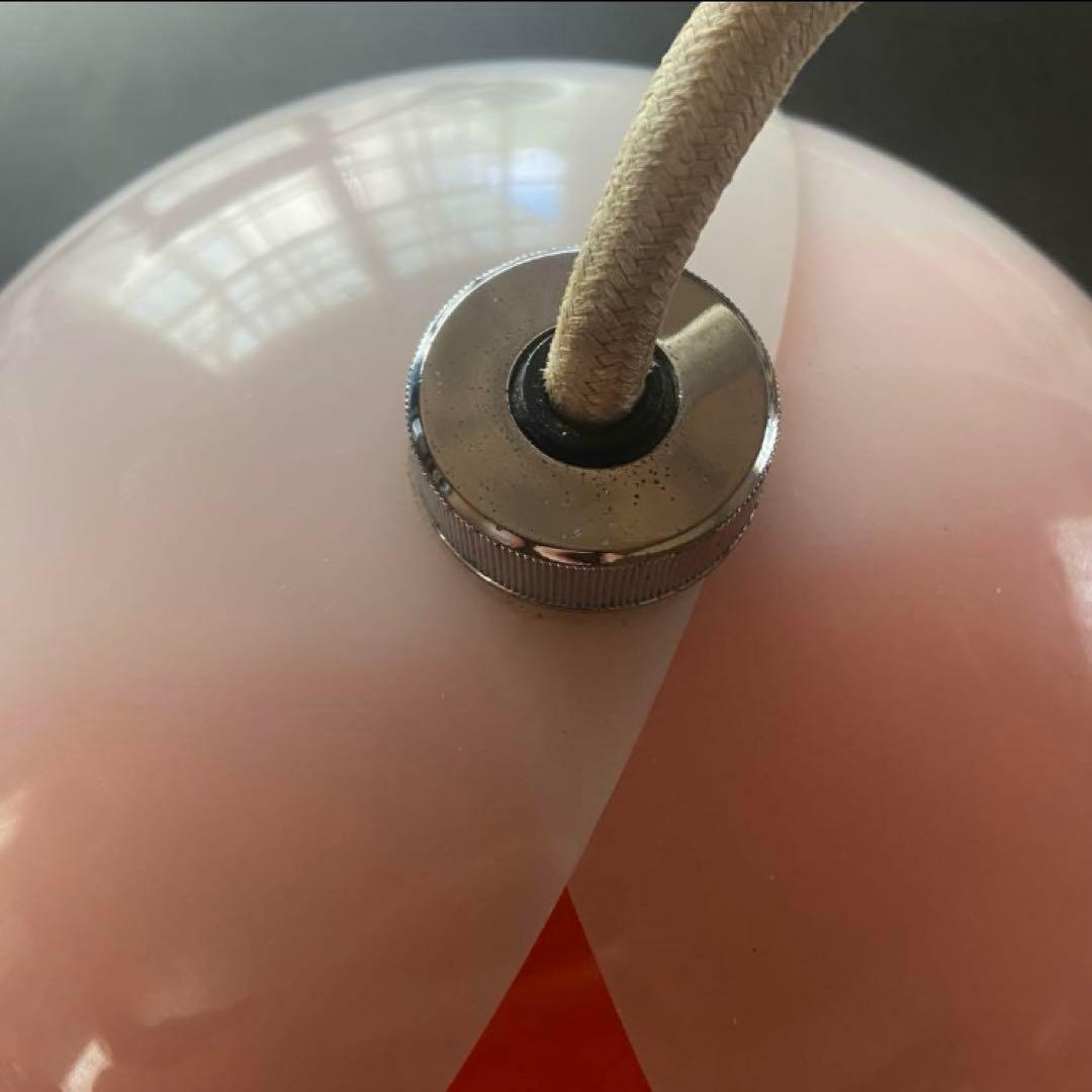 昭和レトロ チューリップライト 当時物 ペンダントライト レトロポップ