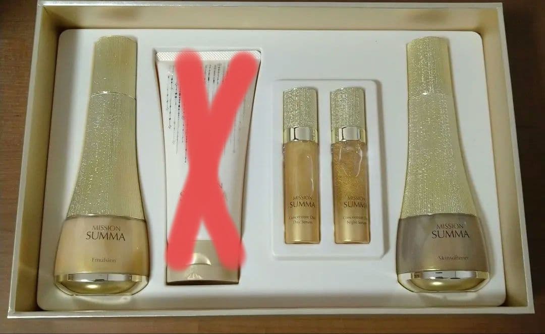 MISSION SUMMA スムマ スペシャルセレクション 4点セット ミッション スムマ クリーム（60mL）／ エフエムジー＆ミッション