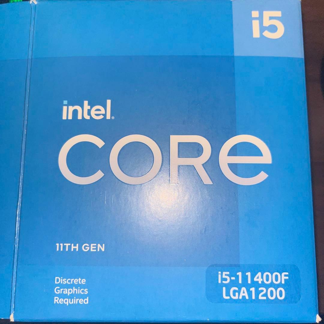 Intel Core i5-11400F 11世代 ※プロフ必読無言購入不可 Intel Core i5 11400F [11世代 LGA1200 RocketLake]｜Yahoo!フリマ（旧