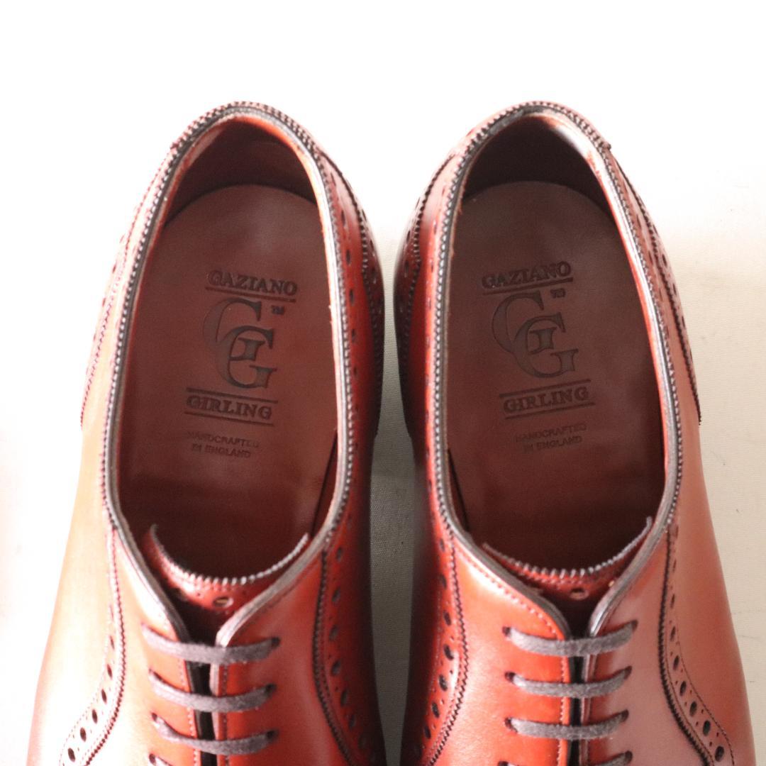 美品 ガジアーノ&ガーリング セントジェームスⅡ 5.5E 24cm チェリー