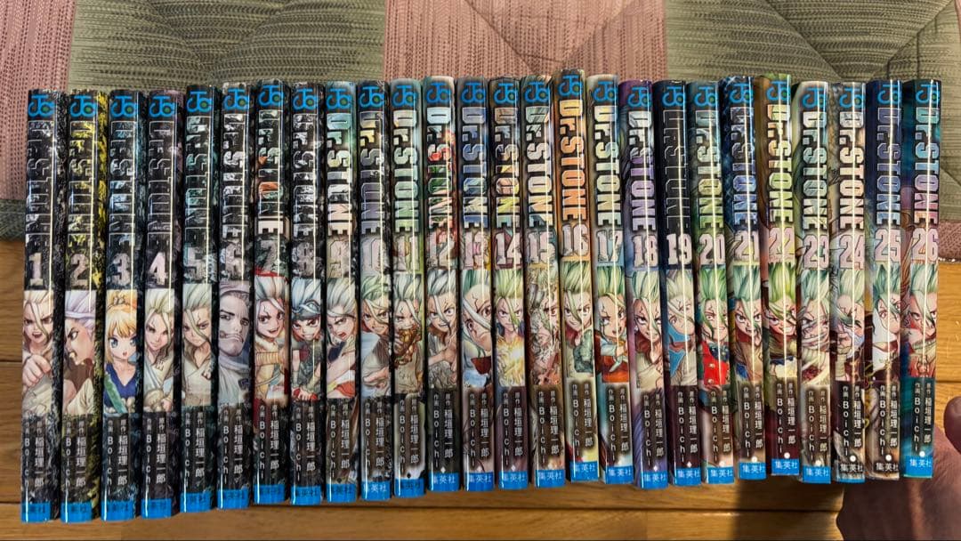 DR.STONE 1-26巻セット Dr. STONE Manga, Set of 26 Books. Vol. 1-26: Riichiro Inagaki