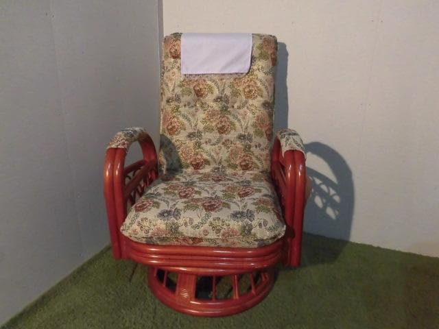 【全国一律送料無料】高級ラタンギア式リクライニング回転座椅子【ハイタイプ】 直送】 籐ギア回転座椅子 ハイタイプ｜nihonchokuhan(日本直販)通販サイト