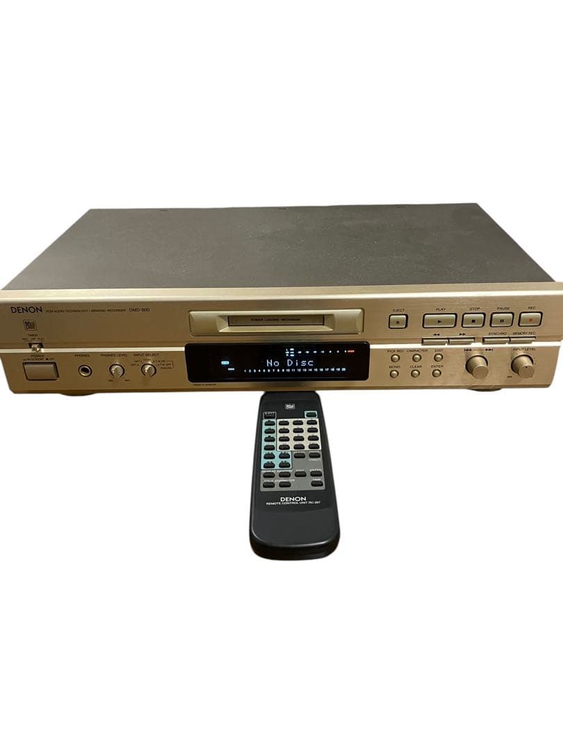 DENON DMD-800　MDプレーヤー レコーダー　 日本製 DENON DMD-800(DMD-800-N/K)の仕様 デノン/デンオン