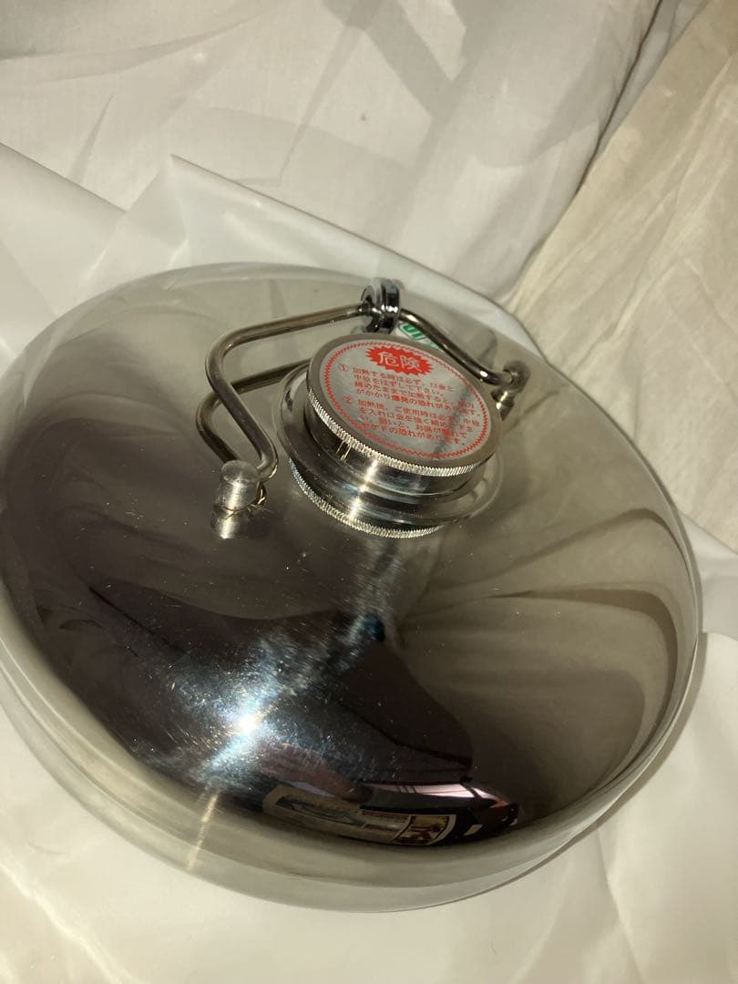 未使用品 山七製作所 湯たんぽ ステンレス製IH ガス火対応 - メルカリ