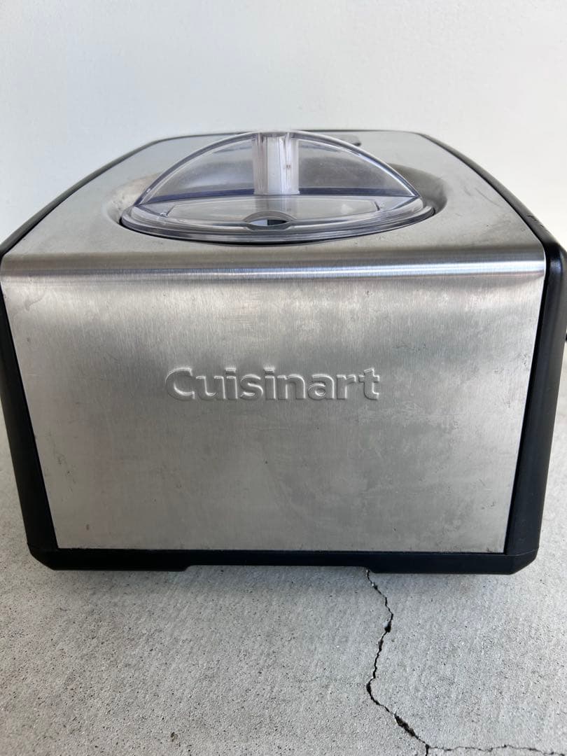shin中古Cuisinartクイジナートアイスクリームマシーンジェラート クイジナート ジェラート＆アイスクリームメーカー コンプレッサー内臓