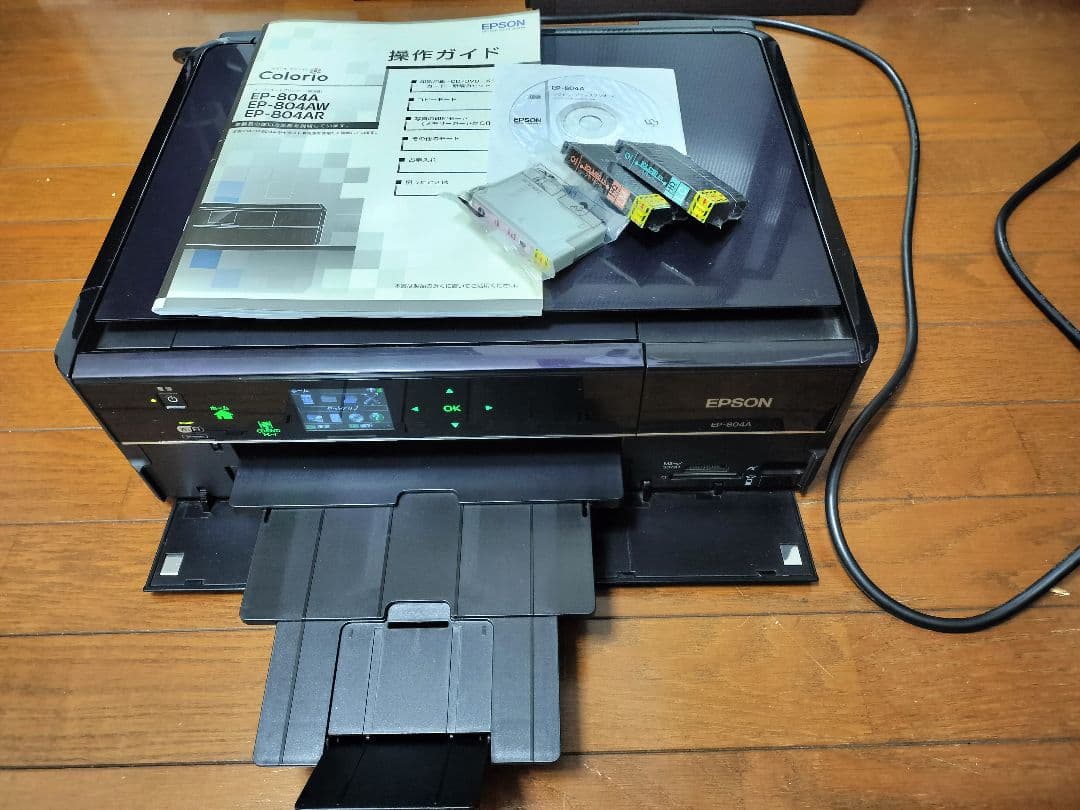 【値下げ】EP-804A インクジェットプリンター 本体 Amazon.co.jp: 旧モデル エプソン Colorio インクジェット複合機 EP