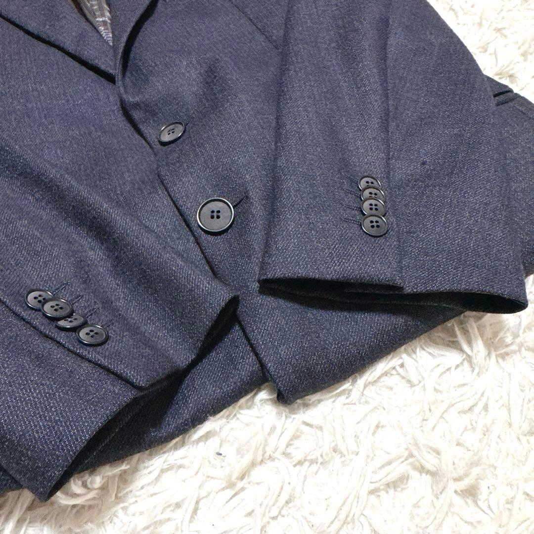 《美品》GIORGIOARMANI スーツ XXL 54 ネイビー SOHO