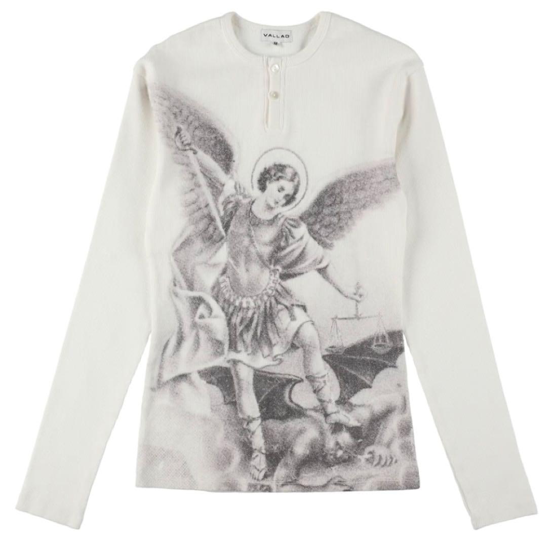 VALLAD V.HENRY NECK L/S ホワイト iO着用 サーマル - メルカリ