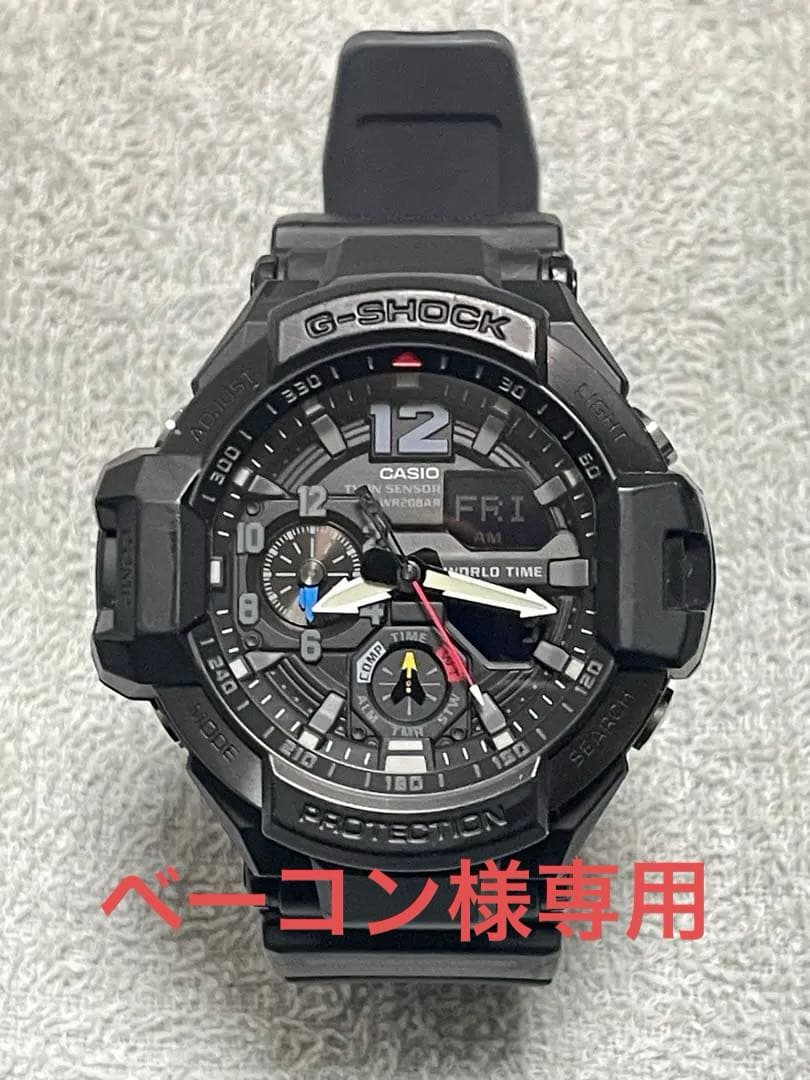 時計 CASlO G-SHOCK GA-1100-1A11 GRAVITYMASTER GA-1100-1AJF | CASIO