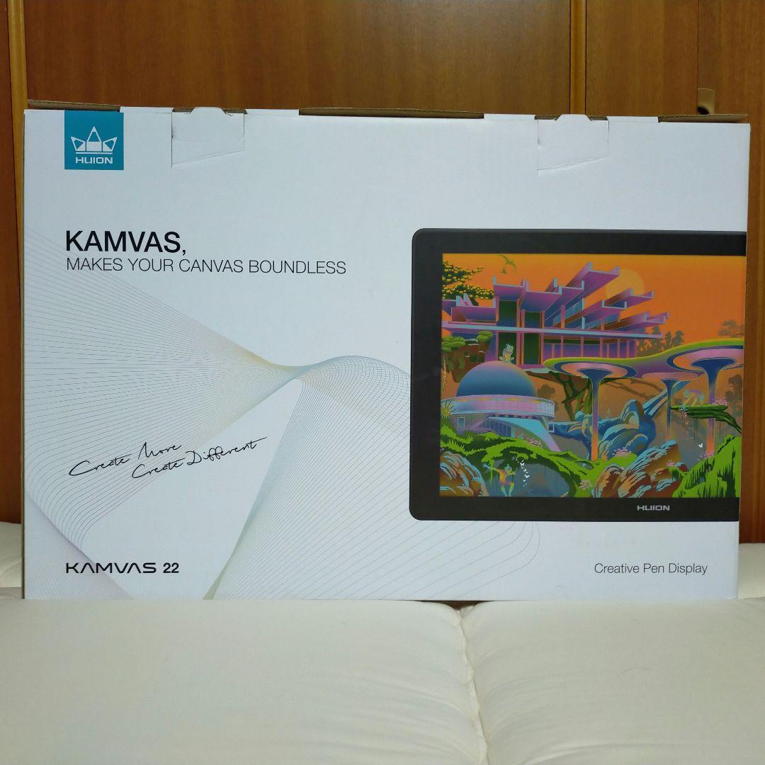 HUION　KAMVAS 22　液晶ペンタブレット Amazon.com: HUION KAMVAS 22 Drawing Tablet with Screen 120% sRGB