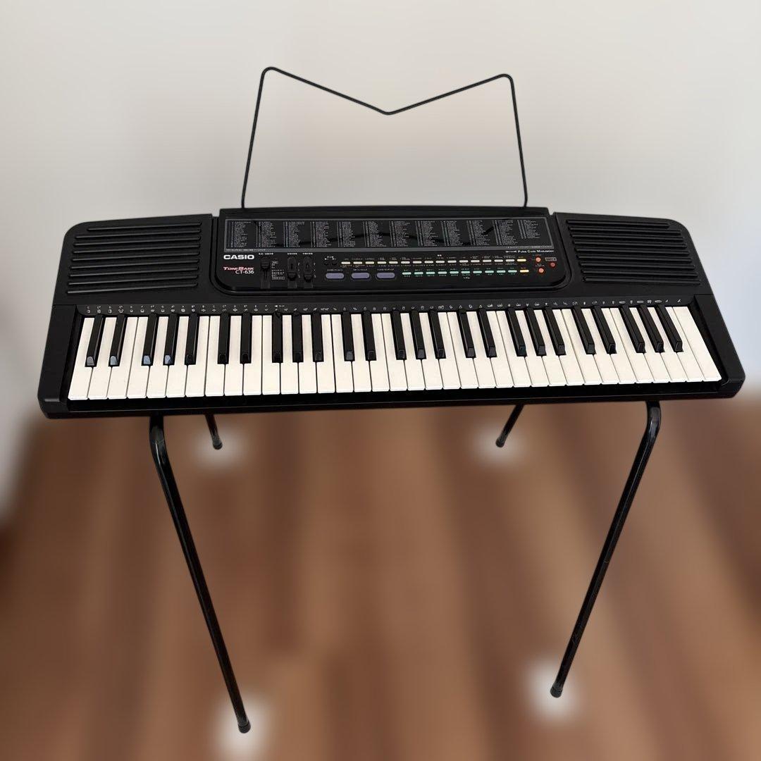 鍵盤楽器 CASIO ToNEBANK CT-636 純正ACアダプター付属)カシオ CASIO TONEBANK CT-636 - メルカリ