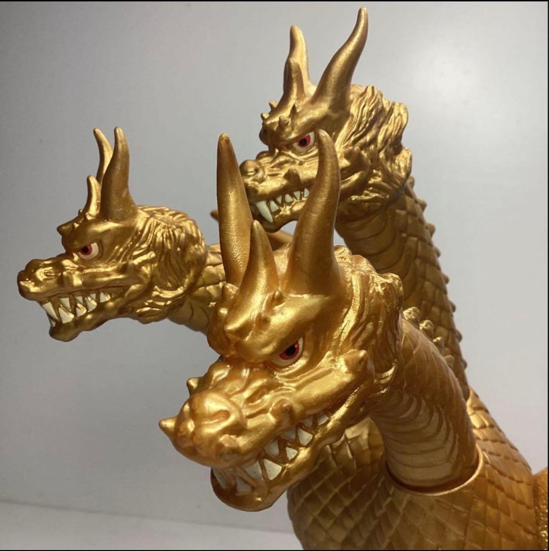 キングギドラ 怪獣郷 ソフビ 1964 2002製 ゴジラ ムービーモンスター