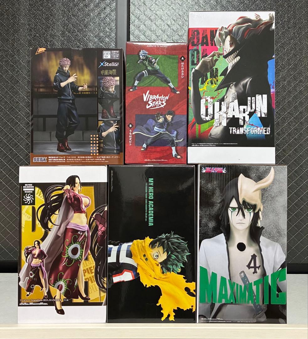 人気アニメ フィギュア 6種6点セット】まとめ売り&&&！ - メルカリ