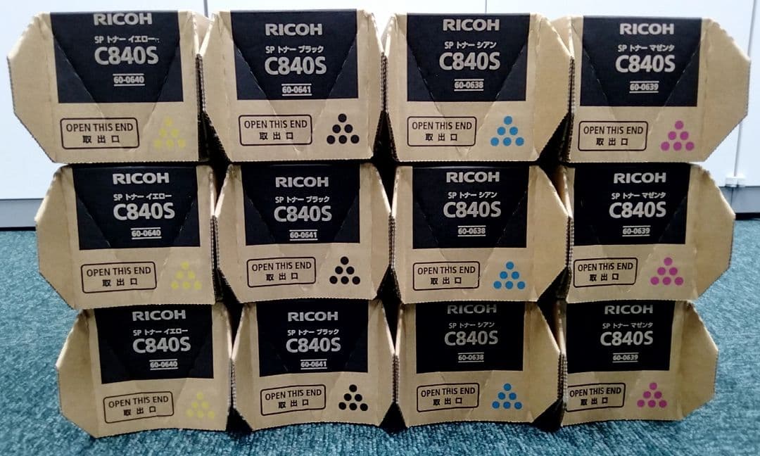 4色3セット12本】RICOH SP トナー C840S KCMY 新品未使用 - メルカリ
