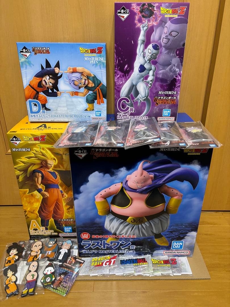 ドラゴンボール　一番くじ　ACDFGHIラストワン＋下位賞 一番くじ ドラゴンボール A C E ラストワン 下位賞 まとめ売り - メルカリ