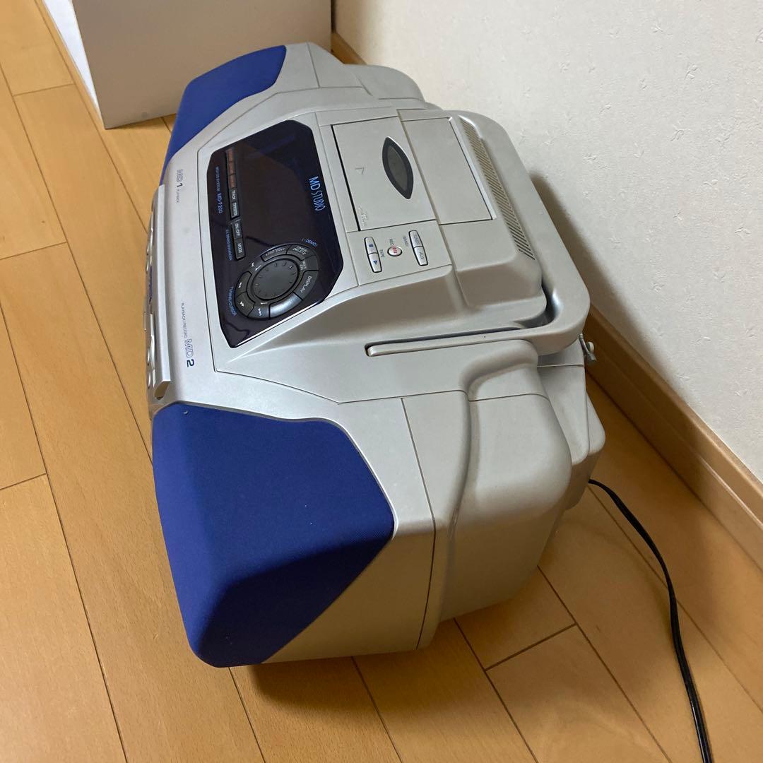 ダブルMD/CDラジカセ シャープ MD-F200 - メルカリ