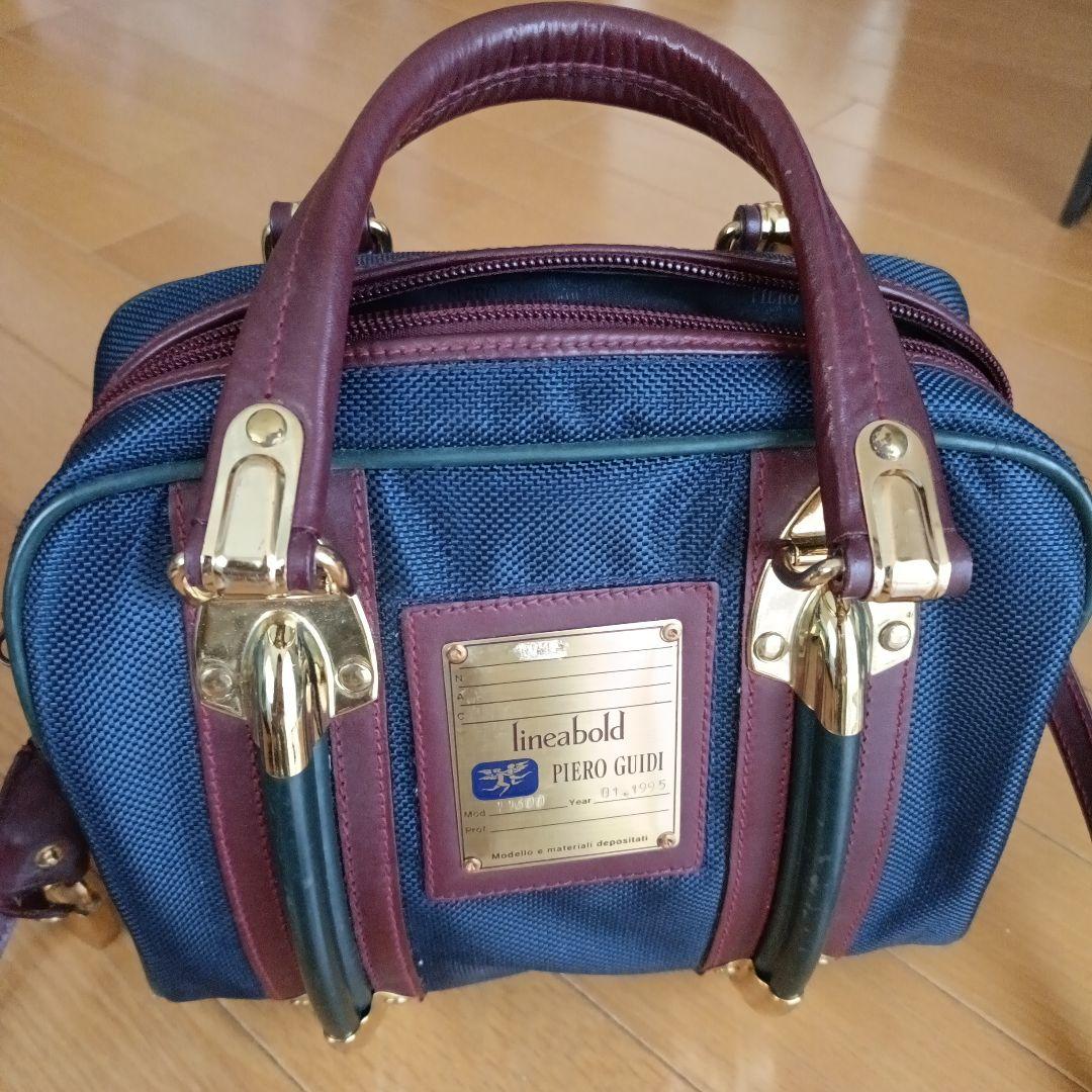 PIERO GUIDI ピエログイディ リネアボールド 2wayバッグ - メルカリ