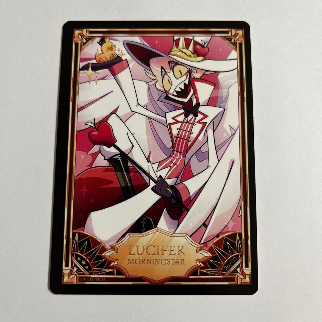 ハズビンホテル ルシファー カード トレカ hazbin hotel - メルカリ