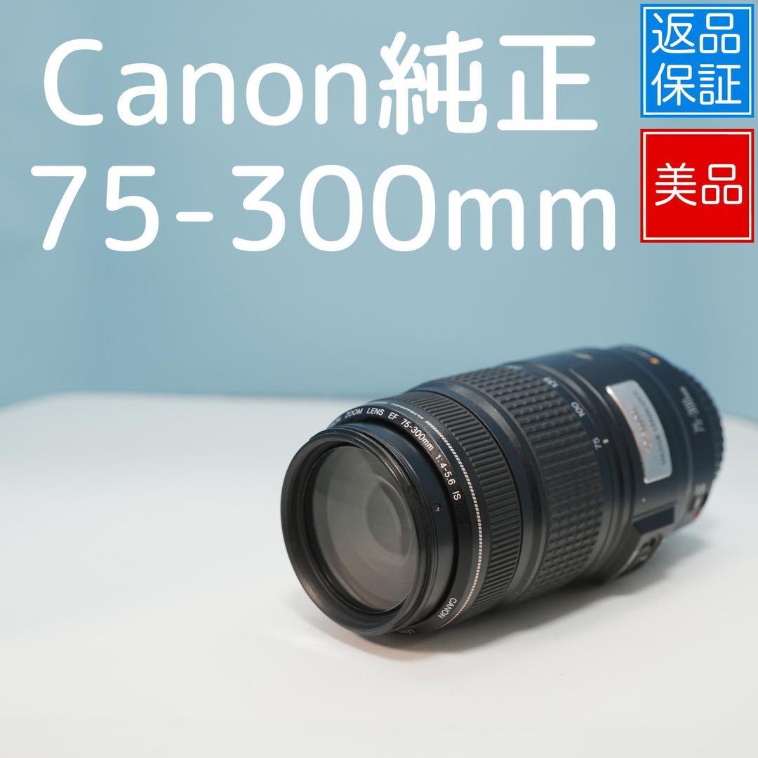 Canon純正 75-300mm 望遠レンズ 美品 a3264 キヤノン（Canon） Canon EF 75-300mm f/4-5.6 III 美品 EFマウント