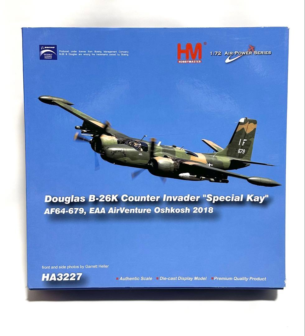 ホビーマスター 1/72 B-26K Counter Invader B-26K Counter Invader 1:72 Diecast Model - Hobby Master HM-HA3229