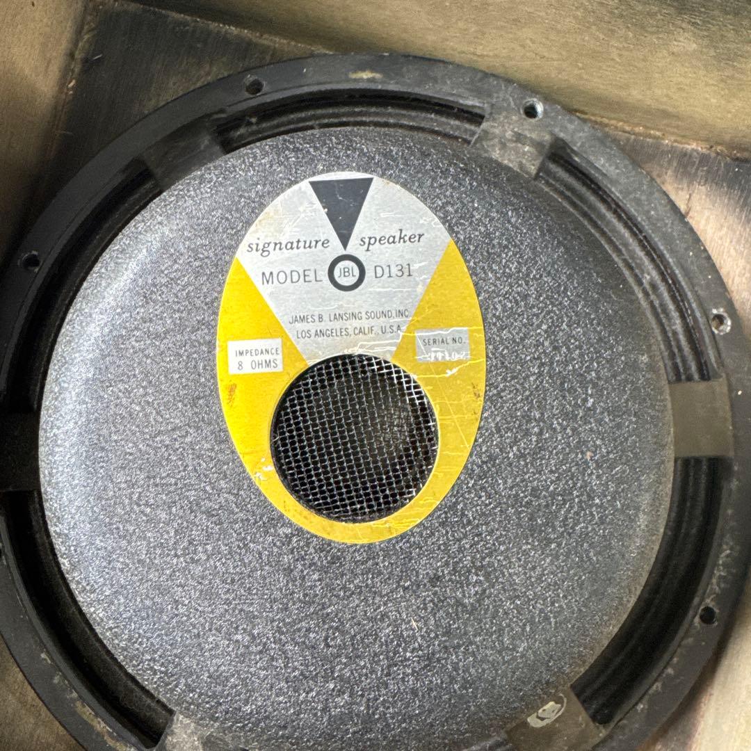 り*り様 父の遺品整理、JBL D131 スピーカー 12インチ 8Ω これが最高峰カスタム4311の驚愕音 D131搭載フルアルニコ ハイエンド