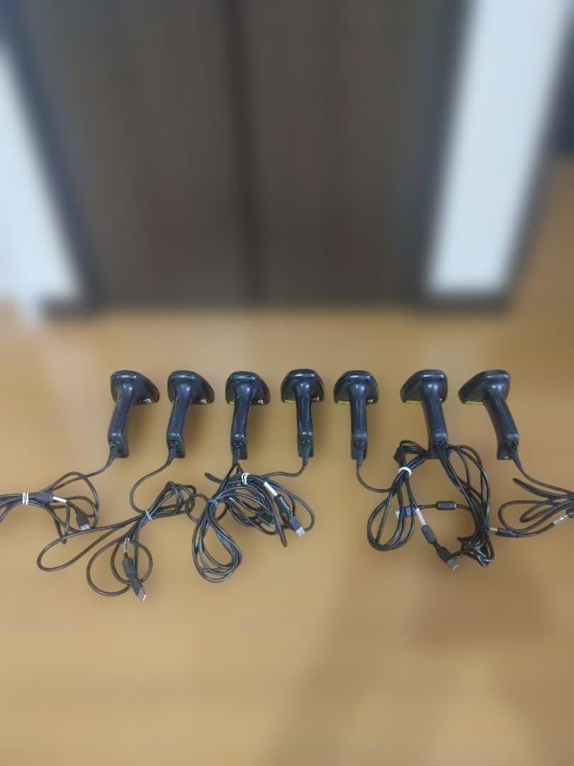 7台セット　GT10Q-SU DENSO WAVE　バーコードリーダー デンソーウェーブ DENSO 2次元コード対応 バーコードリーダー 有線