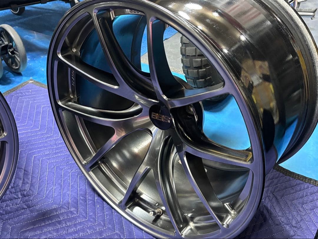 BBS RI-A 18インチ　10.5j +18ダイヤモンドブラック　4本セット