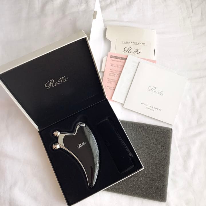 リファ　美顔ローラー　カッサ　ブラック リファカッサブラックモデル - ReFa CAXA BLACK MODEL | 商品情報