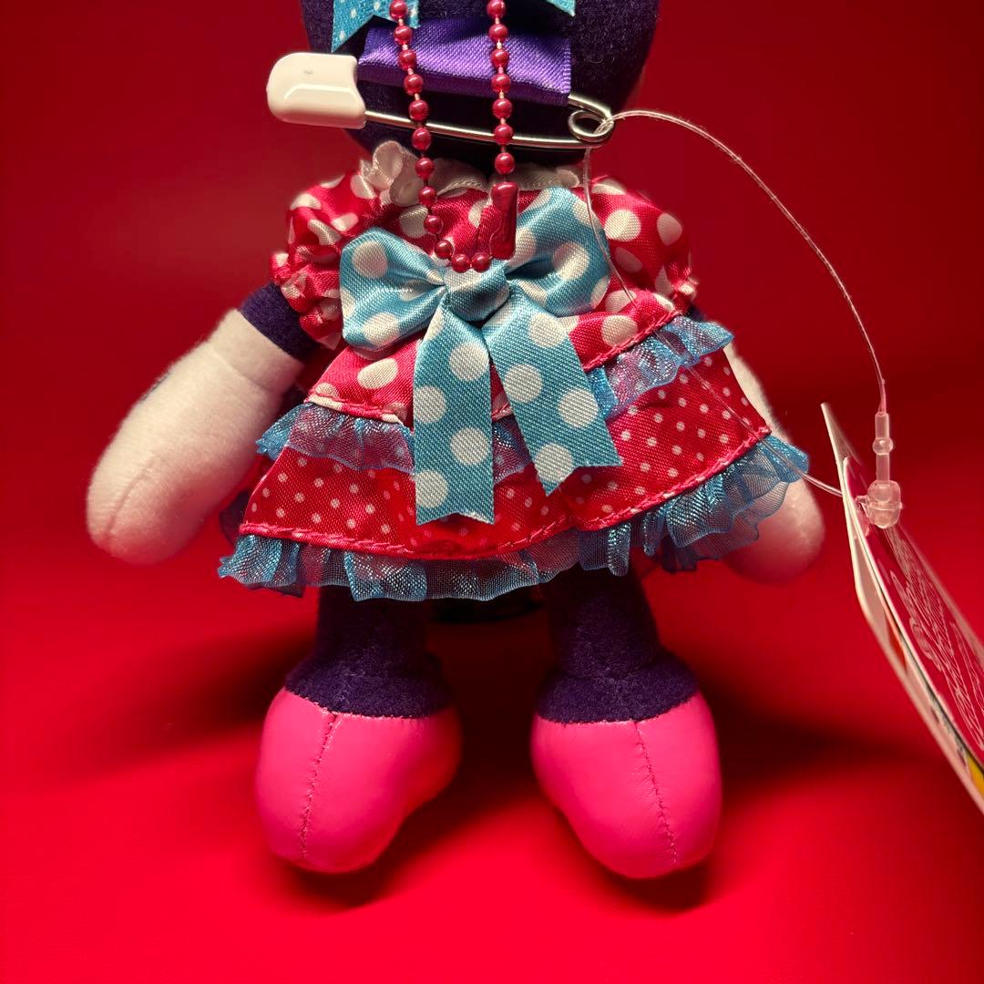 タグ付】パルパルーザ ミニーのファンダーランド ぬいぐるみバッジ