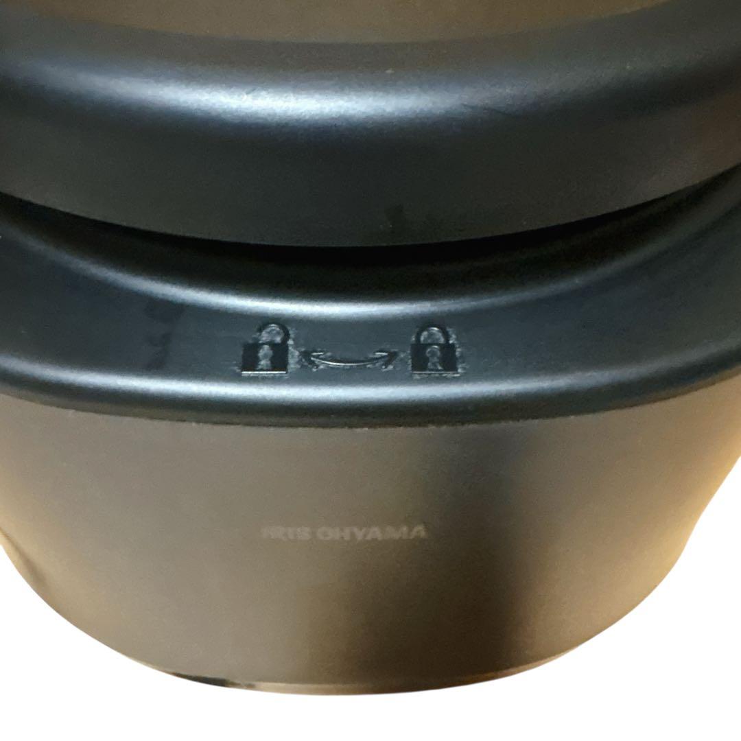 アイリスオーヤマ 自動かくはん式調理機 DAC-IA2-H 2.0L グレー