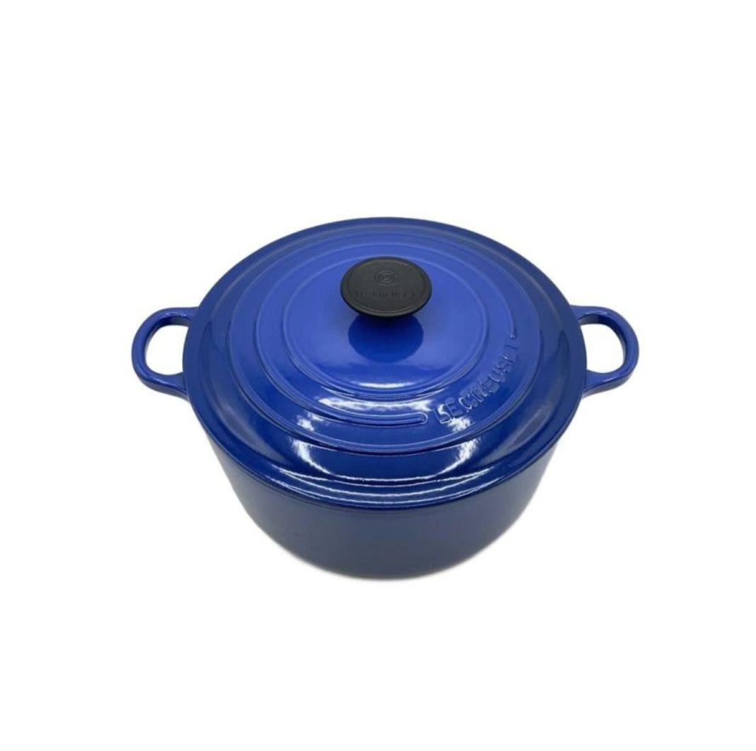 LE CREUSET ココット ロンド 24cm ブルー Amazon | 【Le Creuset】 シグニチャー ココット・ロンド 24cm