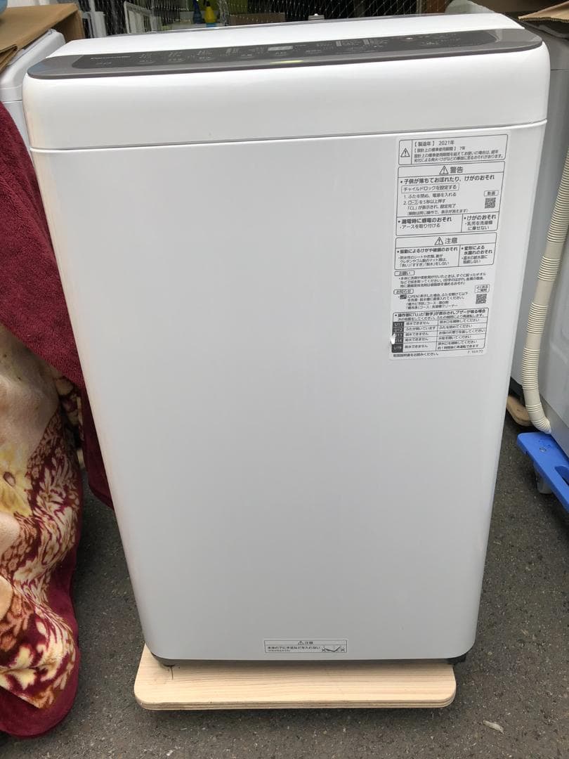 パナソニック 全自動洗濯機 NA-F70PB14-T 7.0kg 2021年製