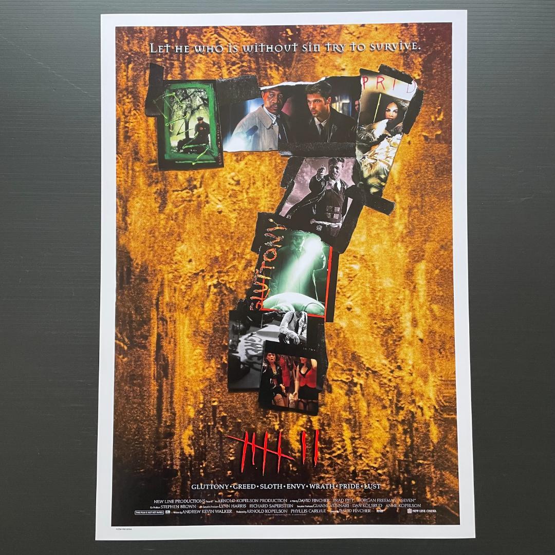 ポスター☆映画『セブン』（Seven、Se7en）#1 - メルカリ