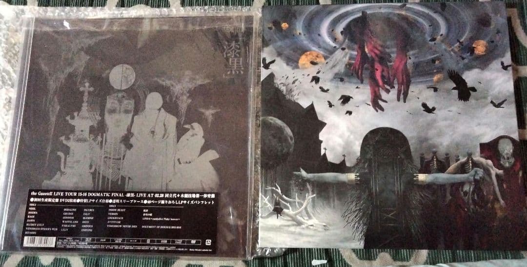 初回限定盤 the GazettE LIVE TOUR 15-16 漆黒 DVD the GazettE LIVE TOUR 15-16 DOGMATIC FINAL -漆黒-LIVE AT 02.28