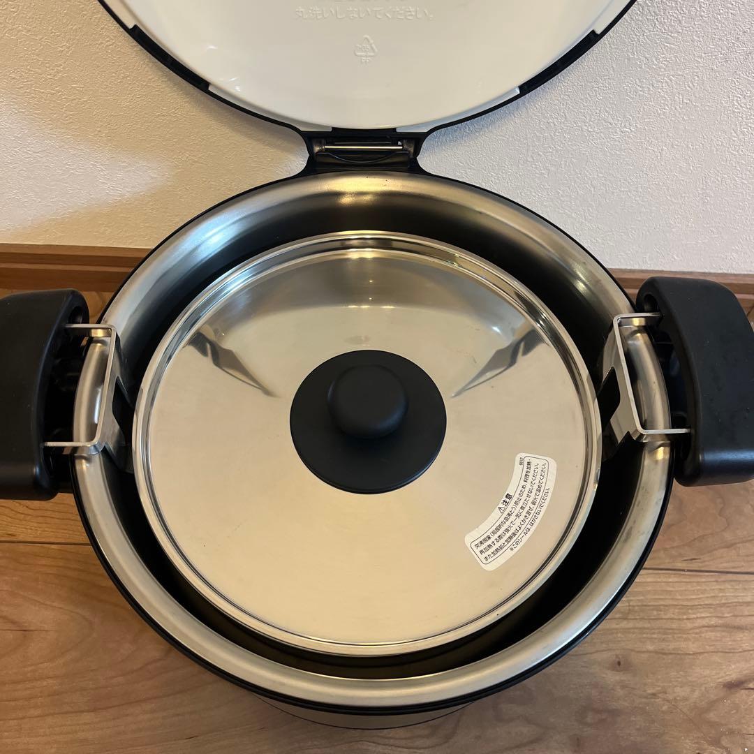 サーモス 真空保温調理器 シャトルシェフ 6.0L ブラック KPS-6001