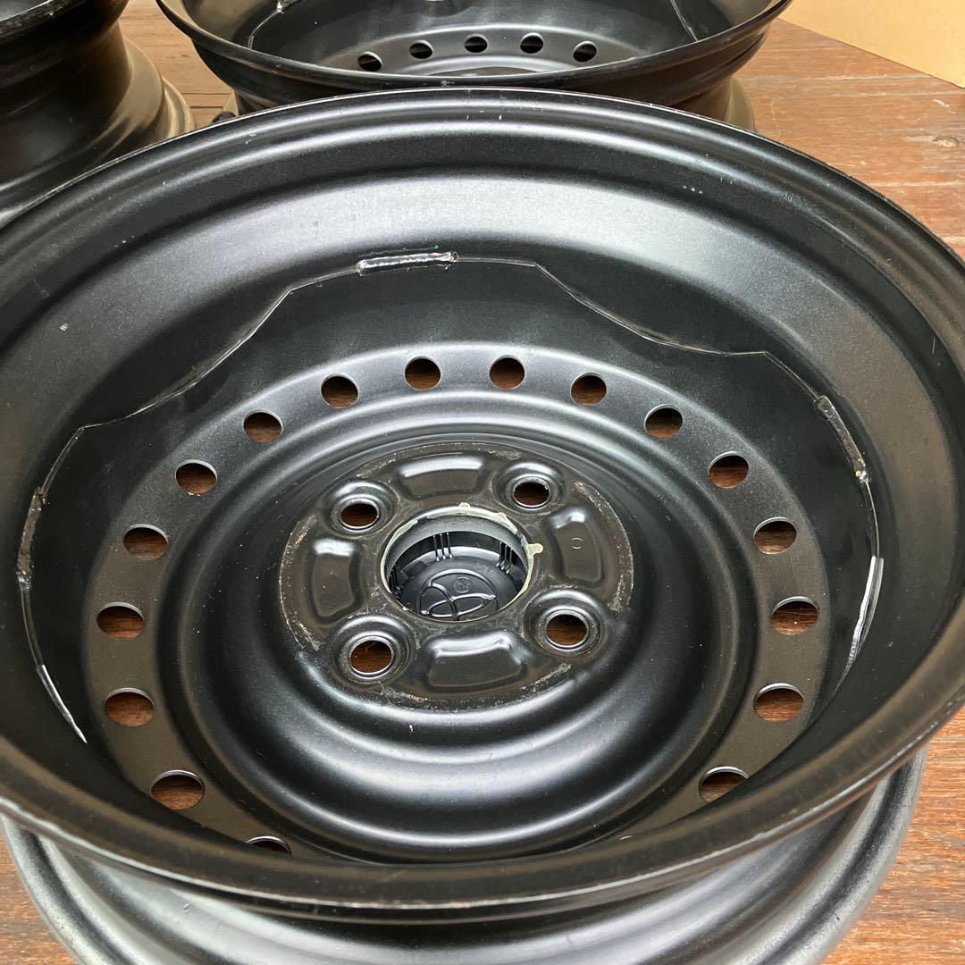 鉄チン４本　13×4.5J ハブ径54 ダイハツ　スズキ軽　ツライチ　希少
