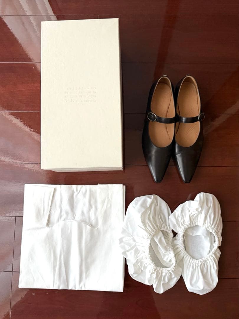 超美品 メゾンマルジェラ ハイペリオン メリージェーン ポインテッド